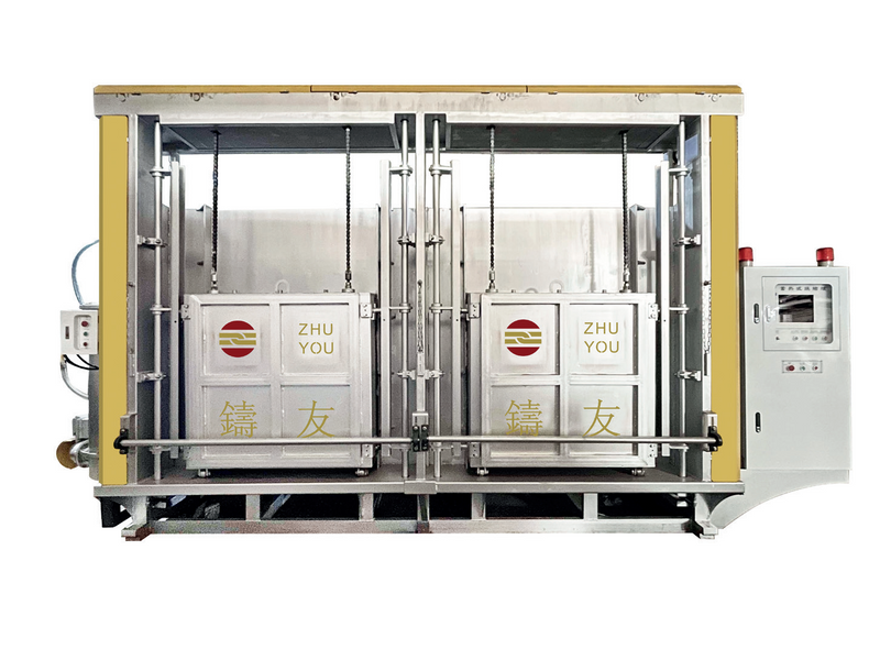 Heat storage square double furnace door natural gas sintering furnace (ZY-KML-XR-1280X2650)